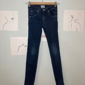 Dark wash Hudson jeans, kids